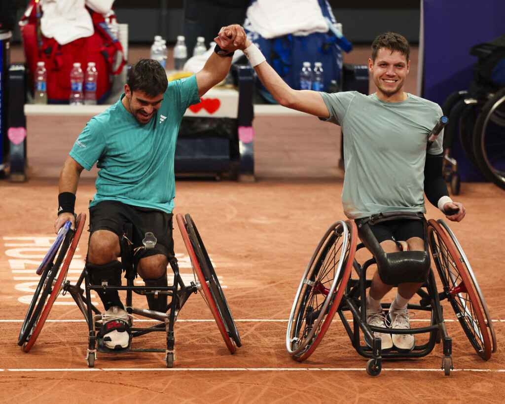 Mijlpaal Spaargaren en titelprolongatie Vink op Wheelchair Doubles Masters
