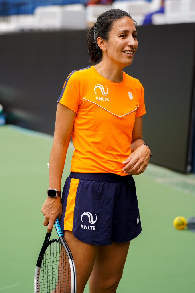 Elise Tamaëla neemt afscheid als captain Billie Jean King Cupteam